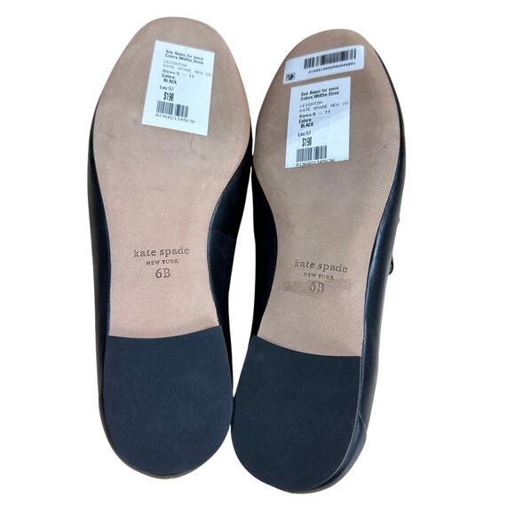 Kate Spade New York Women's Leighton Slip-On Loafer Flat Black Size 6B NEW - Picture 6 of 9